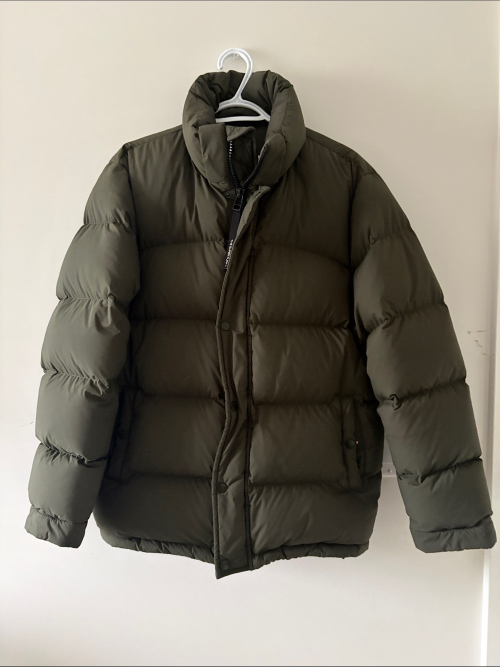 The SuperPuff - CliMATTE Olive Green Puffer Jacket - Insulated Winter Coat